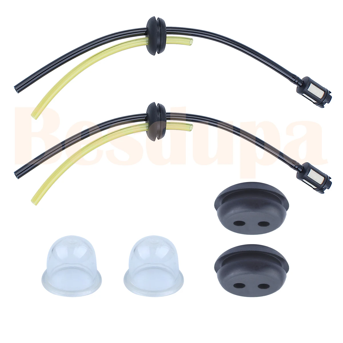 

Fuel Tank Grommet Line For Honda GX35 GX22 GX31 Engine HHT25S HHT35S Trimmers Blushcutter Replace 17504-ZM3-003 w Primer Bulb