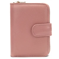 purse womens wallet genuine leather wallets women purse luxury small money bag ladies coin purses zipper wallet short 8608