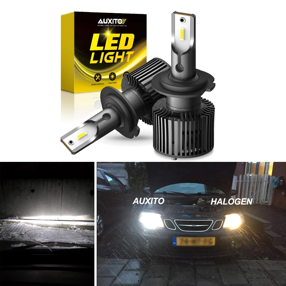 

2 шт., Автомобильные светодиодные лампы 6000 лм H7 2021 к 12 в 24 В