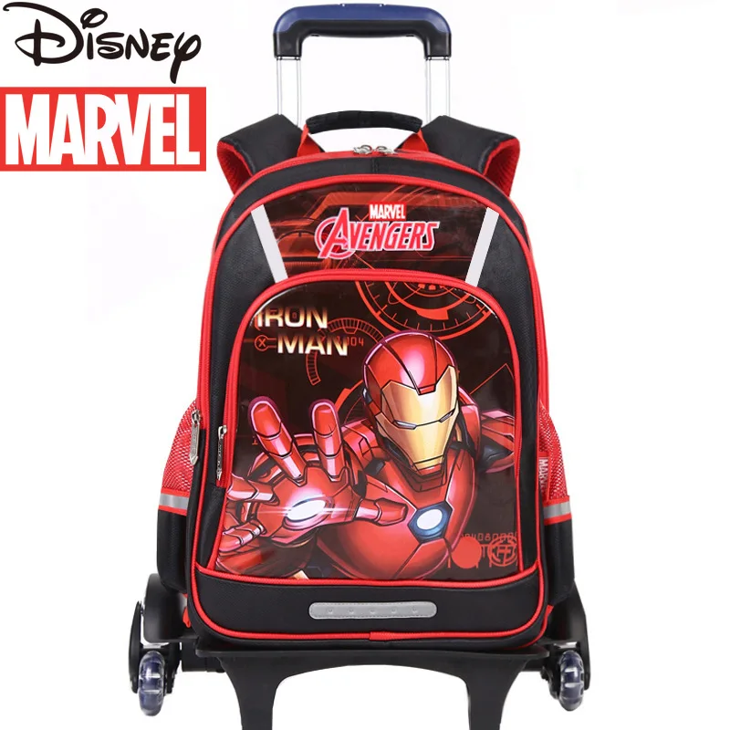 

Disney Marvel Captain America Children's Boys Schoolbag Primary School Trolley Schoolbag Leisure Outdoor