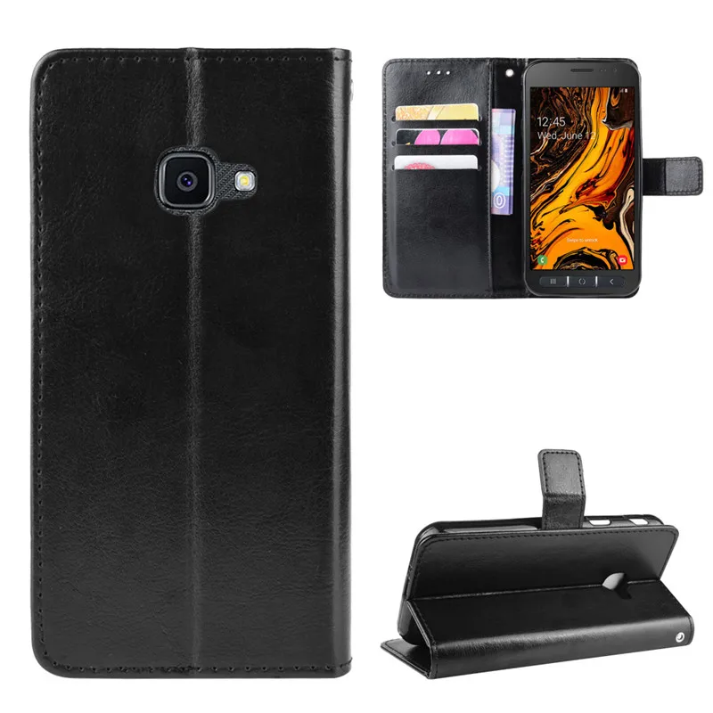 Для samsung Galaxy Xcover 4 S Чехол Флип Роскошный чехол для телефона из искусственной кожи для samsung Galaxy Xcover 4 SM-G390F G398F Xcover4s чехол
