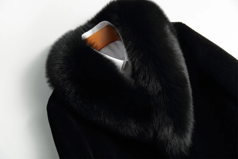 Модное зимнее плотное теплое пальто 2021 из искусственного меха мужская куртка