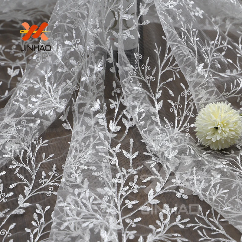 2019 блесток ткань вышивки оптовая продажа Свадебное кружево вышитые аппликация