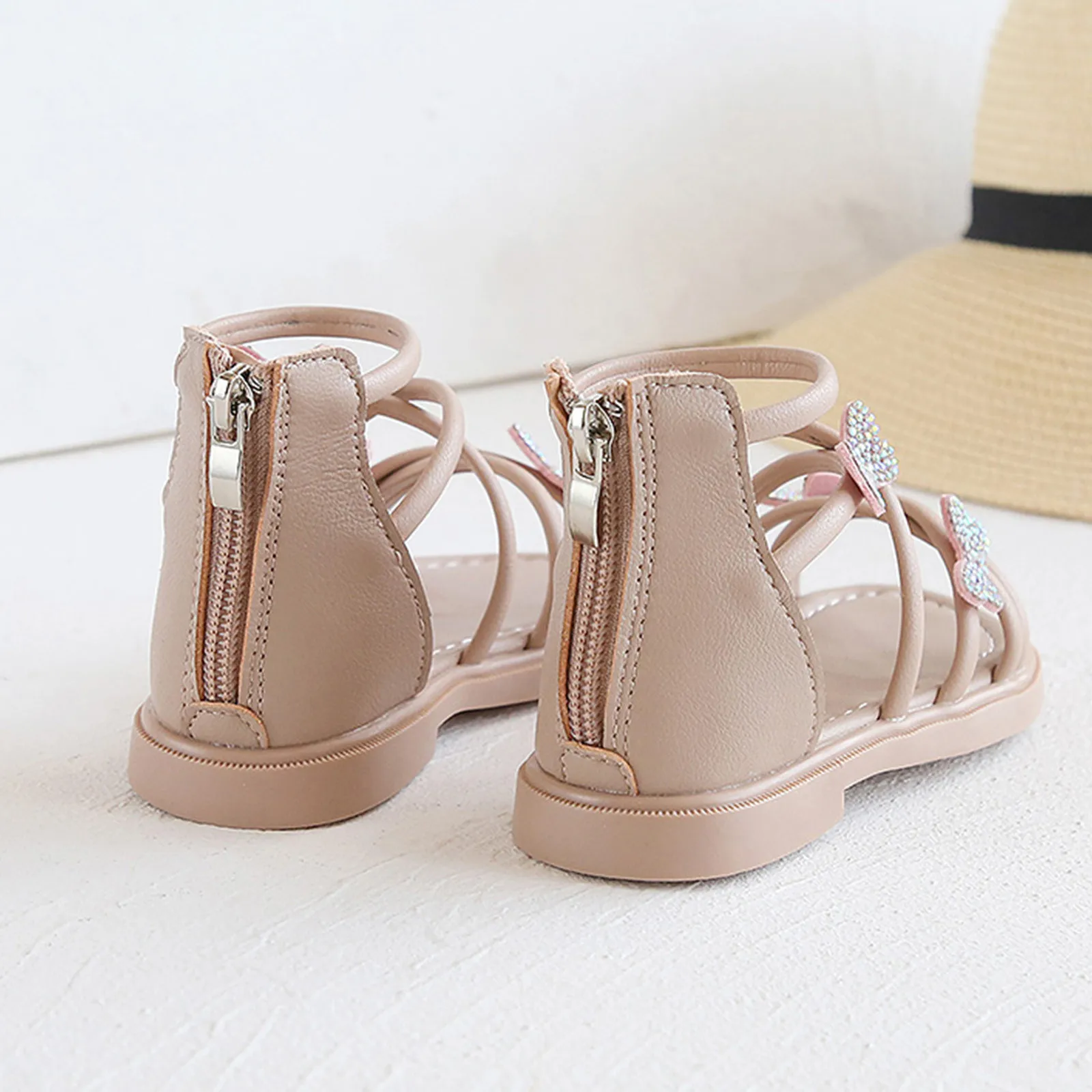 

Summer fashion Soft children sandals High-top kids girls non-slip sandals toddler princess sandals high quality baby booties
