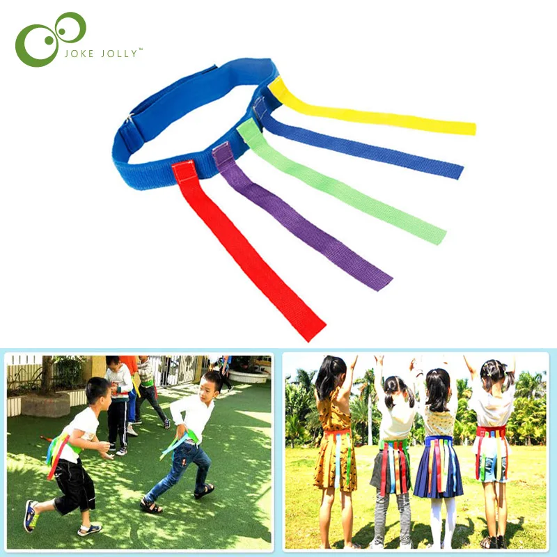 Детские жилеты Pull Tail игровая игрушка пояс для детского сада Дети ловить хвост