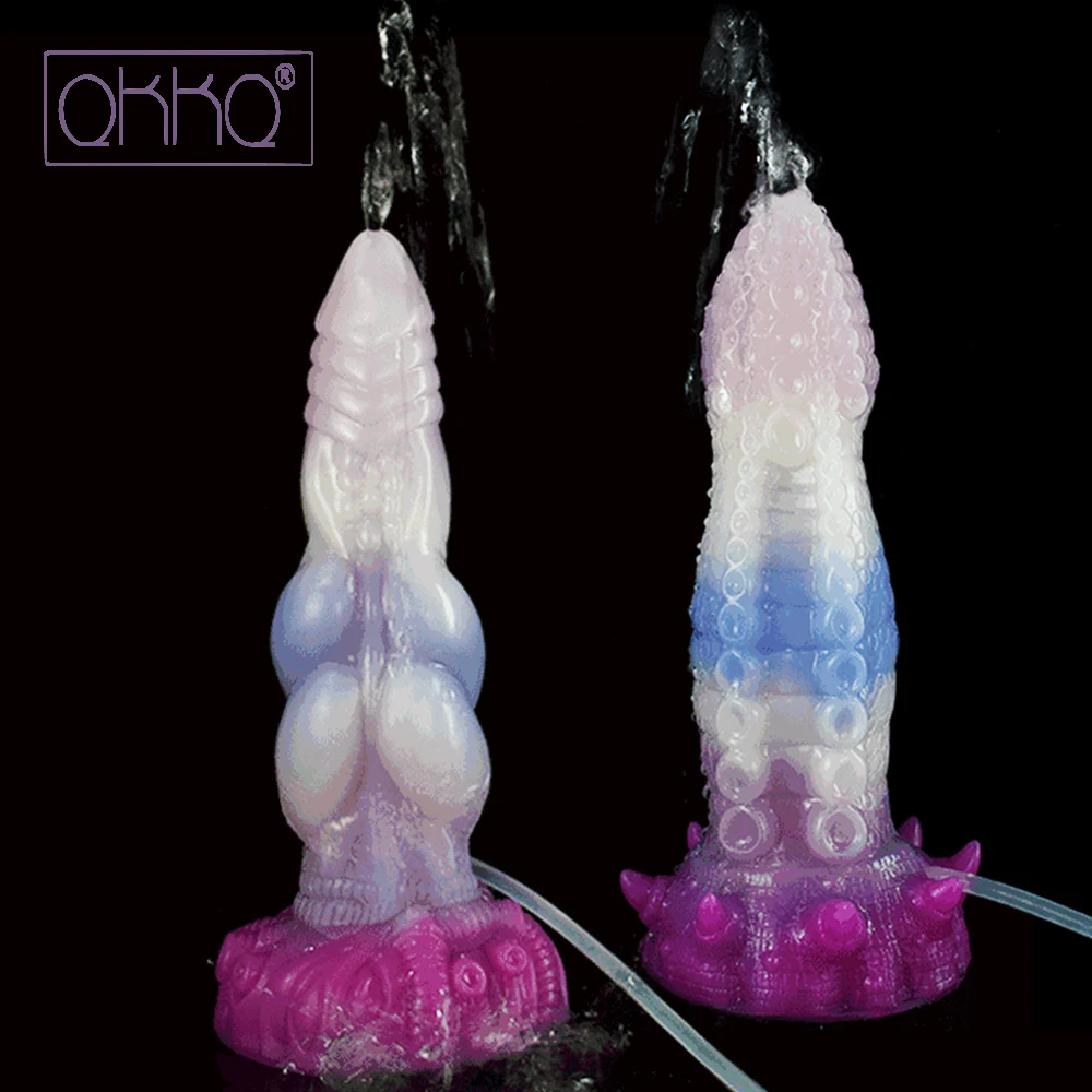 Фаллоимитатор с большим узлом фаллоимитатор эякуляционный пенис анальная