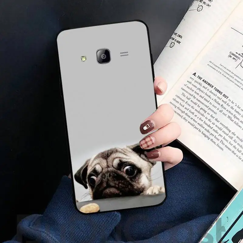 

Cute cartoon dog Phone Case For Samsung galaxy S 7 8 9 10 20 edge A 6 10 20 30 50 51 52 70 note plus mobile bags