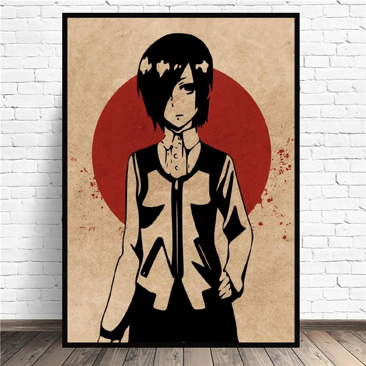 Тоука Токийский Гуль аниме Искусство Холст плакат печать домашний Декор стены