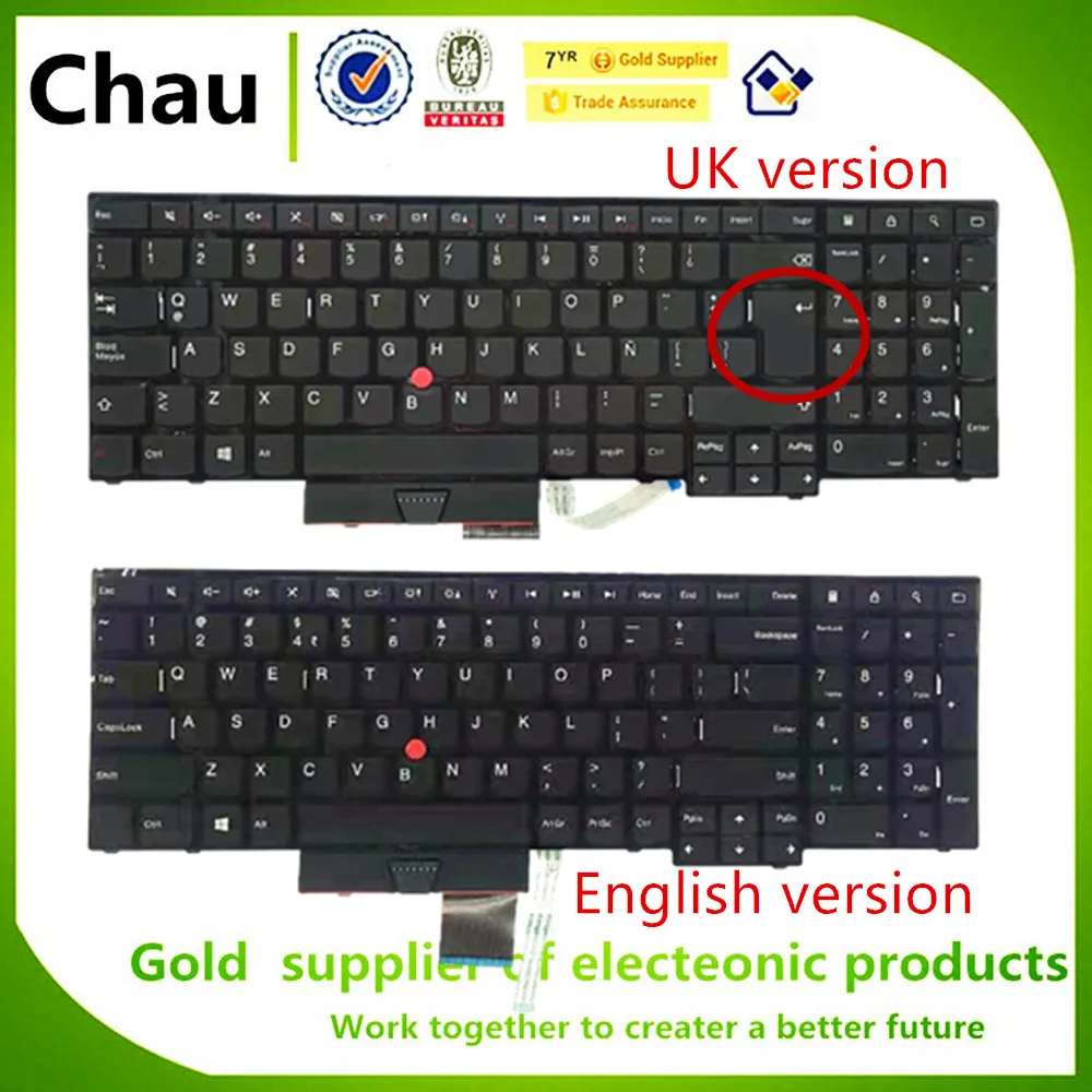 

New For Lenovo Thinkpad E530 E530C E545 E535 laptop keyboard US keyboard 04Y0301 0C01700 V132020AS3/UK version