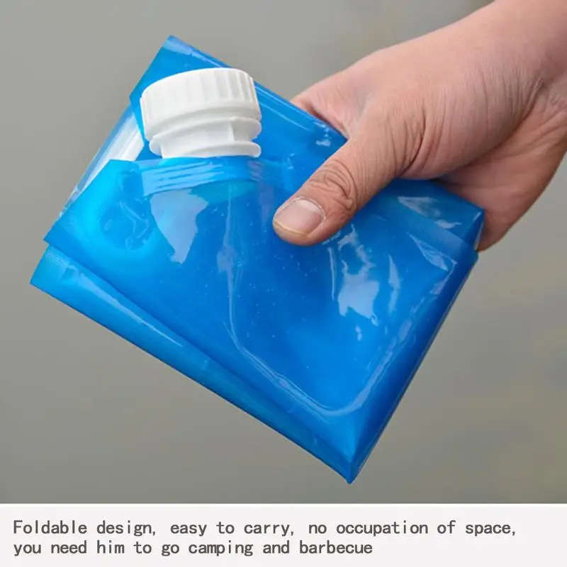 Уличные мешки для воды объемом 5 л/10 л складной портативный контейнер питьевой