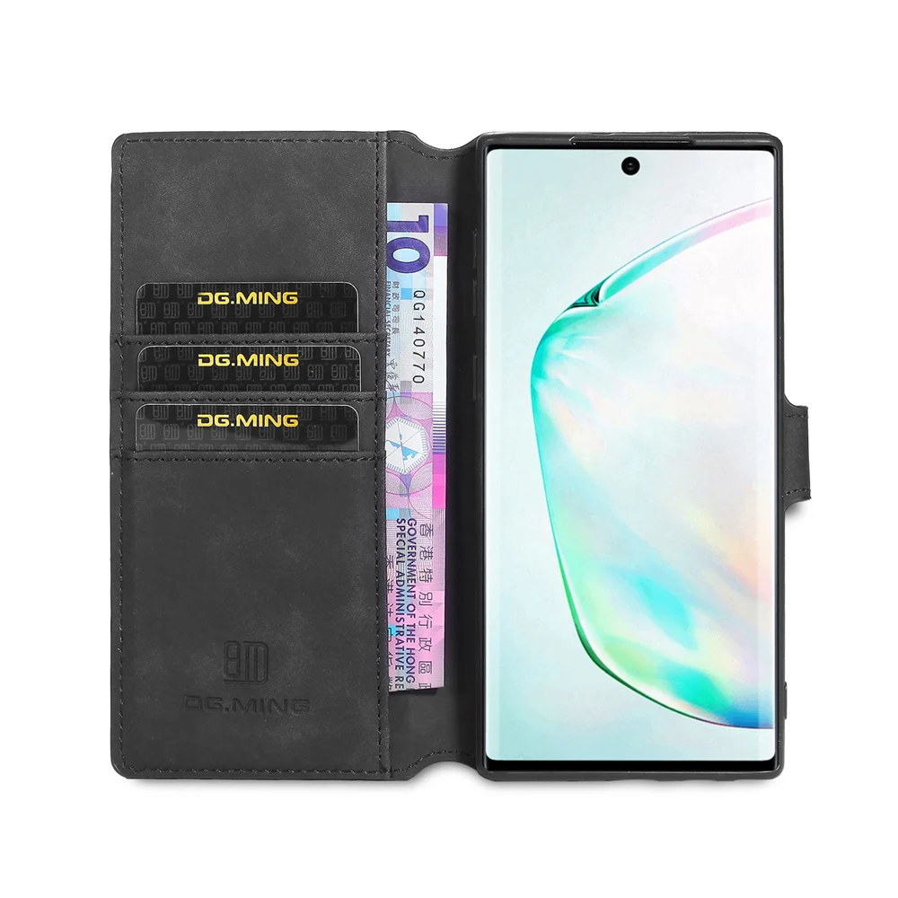 Note10 стежок чехол для samsung Galaxy Note 10 чехол и Note 10 Plus Pro Бумажник Книга Винтаж Роскошный Полный N970 N975 защитный чехол