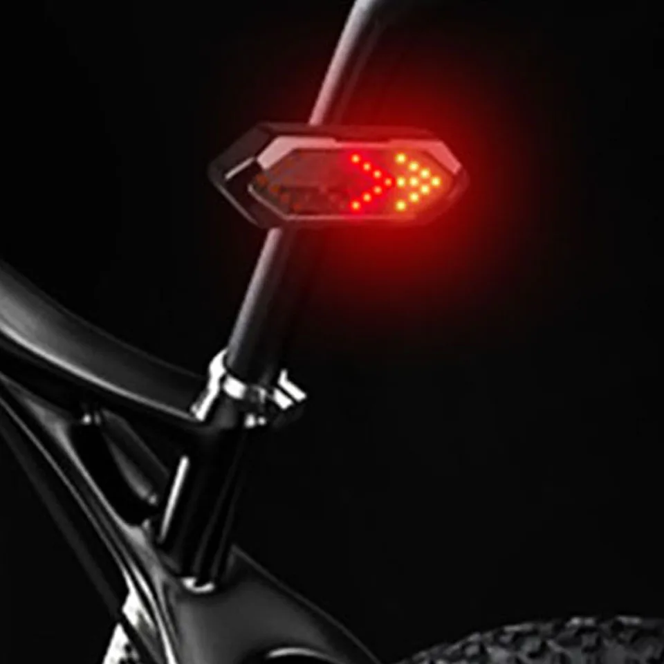 

Ночной светодиодный сигнальный сигнал поворота с зарядкой от USB, задний фонарь для велосипеда, аксессуары для велоспорта и активного отдыха