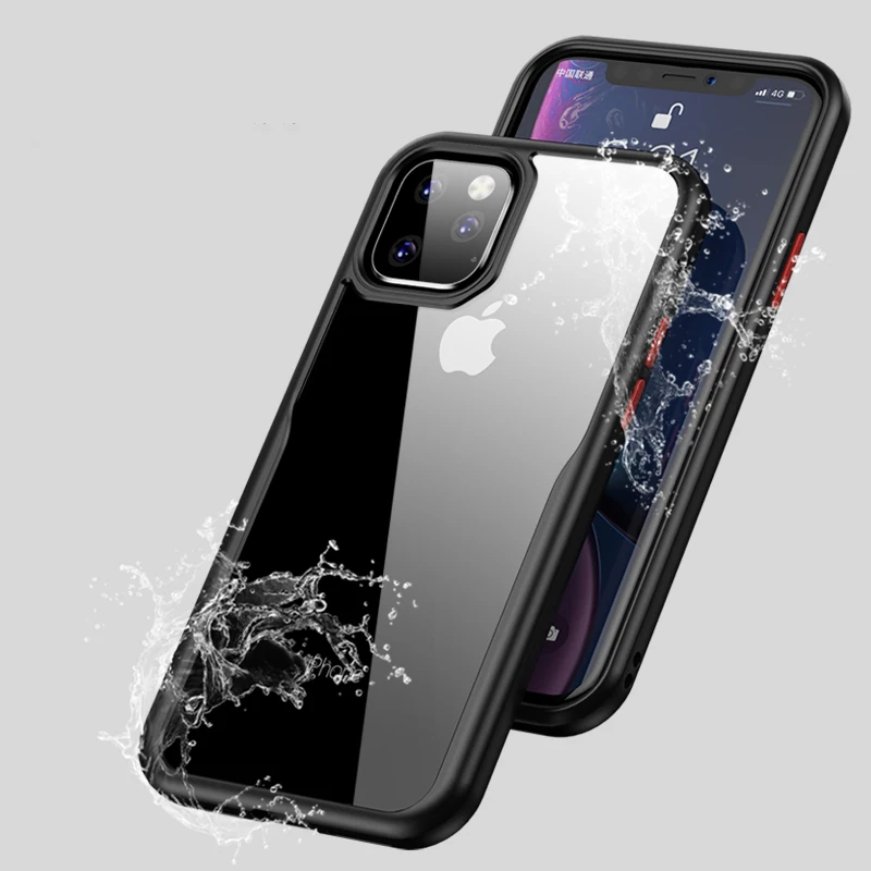 Чехол Toraise для iPhone 11 силиконовый чехол из ТПУ акриловая прозрачная задняя крышка