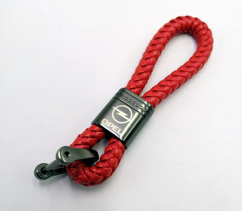 Автомобильный брелок металлический кожаный для ключей opel Adam Astra J K Corsa Insignia Zafira