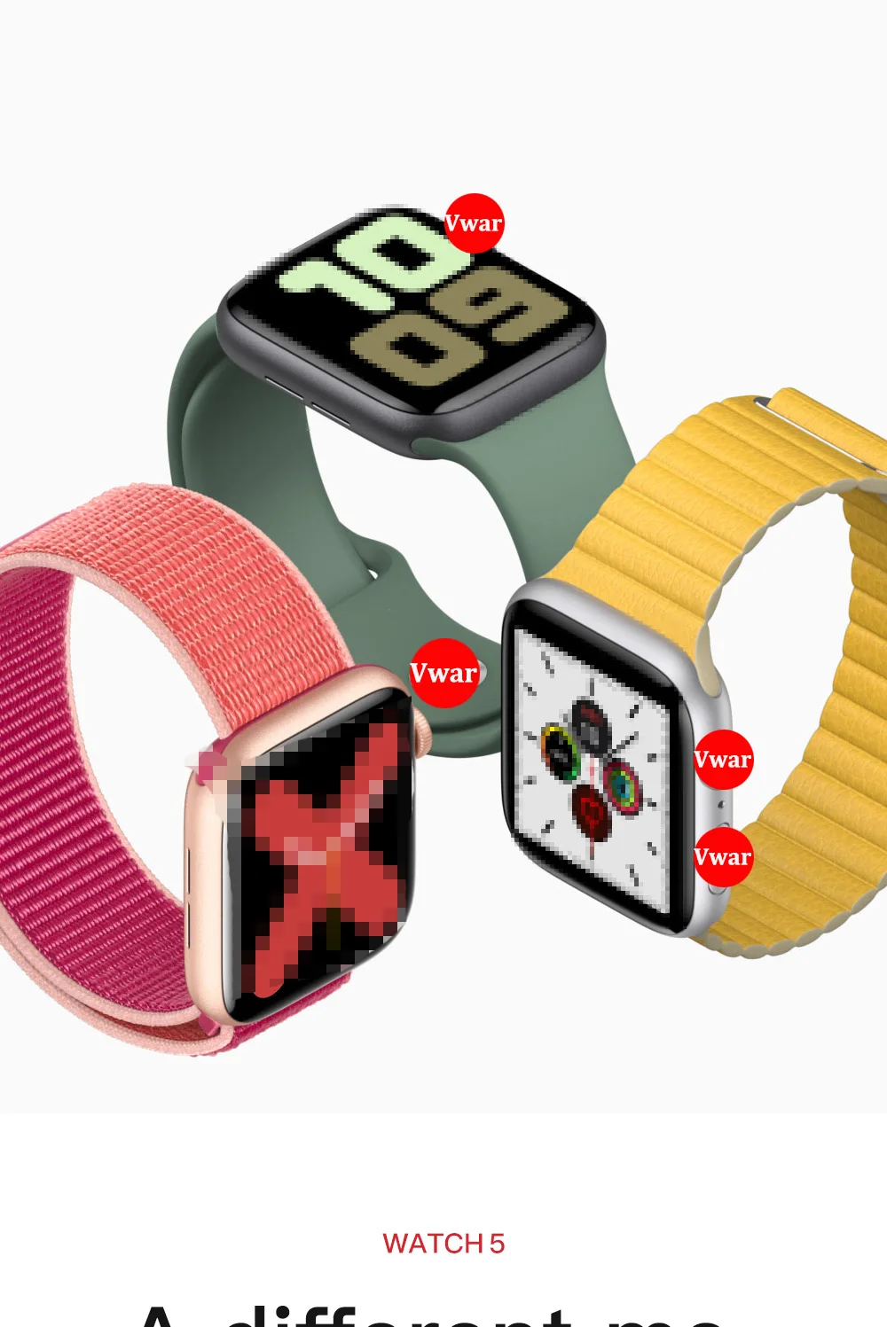 Vwar IWO 12 40 мм умные часы серии 5 1:1 для Apple IOS Android ЭКГ сердечного ритма женские умные часы iwo 11 iwo 8 Plus 9 10 Обновление