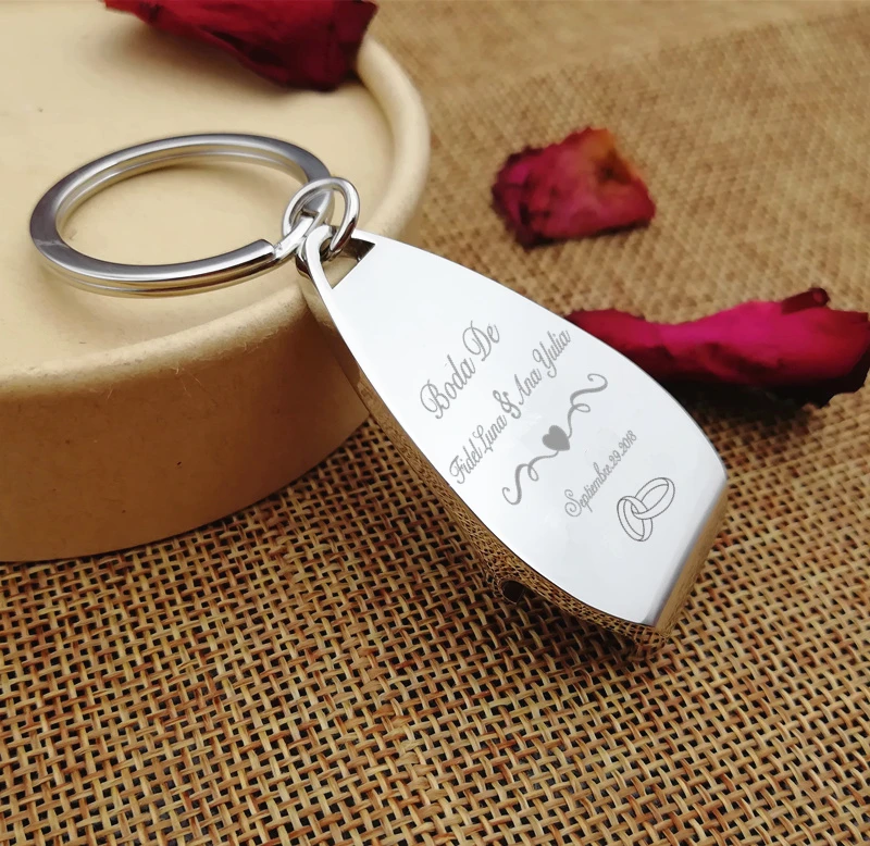 200 шт. персонализированные металлические брелки для ключей открывалки пивных