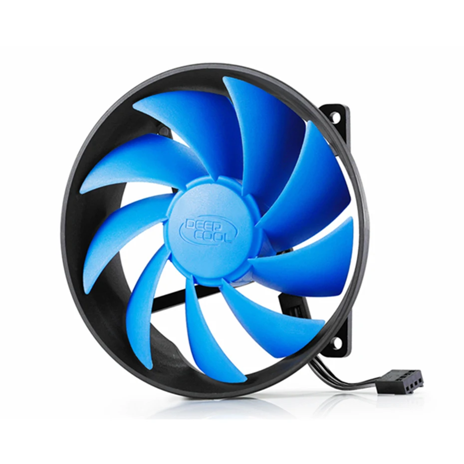 DEEPCOOL GAMMAXX 200T 2 теплоотводный кулер для процессора 120 мм 4pin ШИМ тихий вентилятор intel