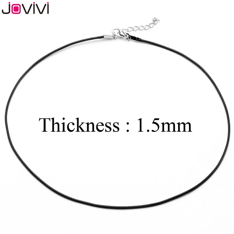 Jovivi Новое поступление 1 шт. Neklace веревка мм/1 5 мм/2 мм толщина DIY ювелирные