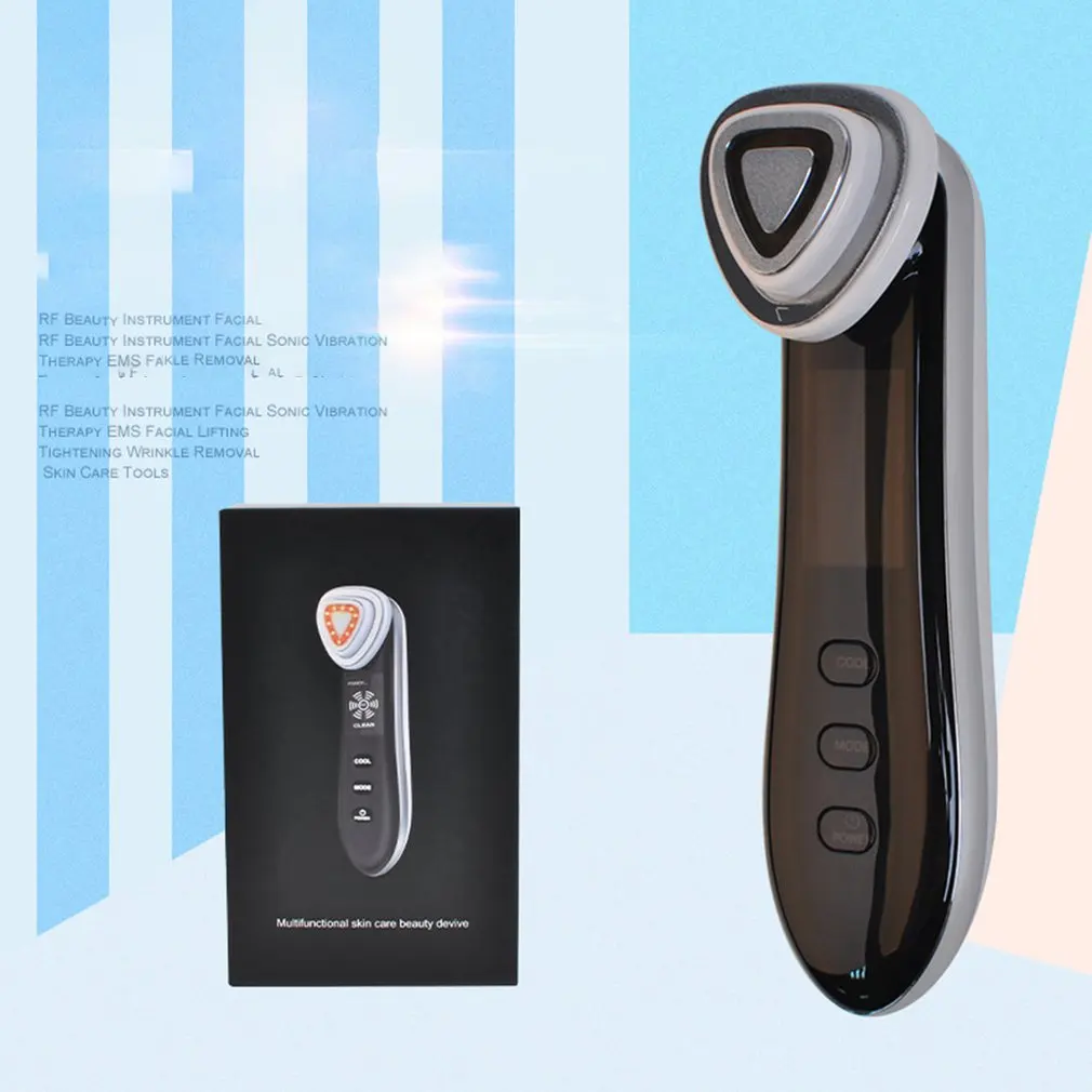 

Rf Radio Frequency Beauty Instrument With 400mah Lithium Battery Face Lift Skin Tightening Home Electronic Beauty Instrument