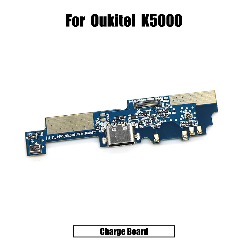 Charge Board Для Oukitel K5000 плата с зарядным портом USB плата громкоговоритель задний динамик коробка зуммер микрофон Звуковой сигнал - Цвет: Charge Board