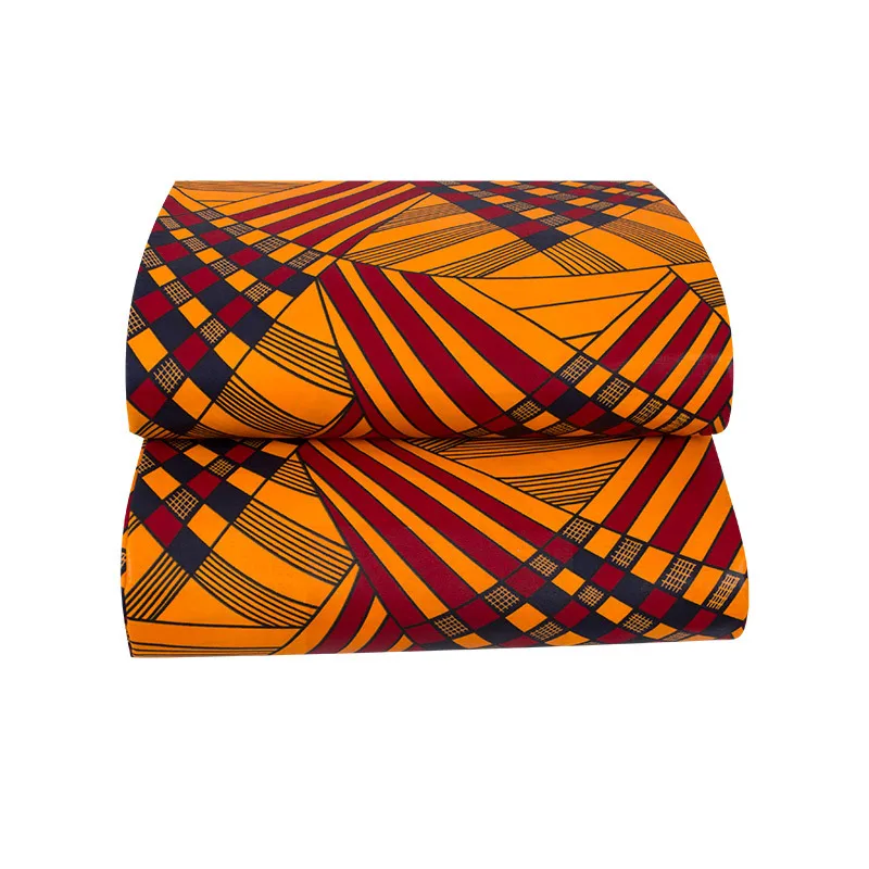 Анкара Африканский принт батик ткань 100% хлопок настоящий воск Tissu Африка швейный