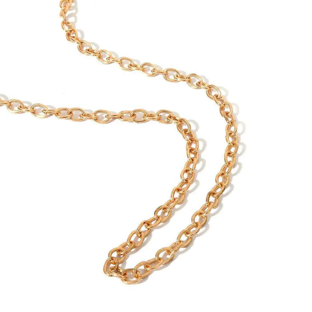 Женский узкий пояс с цепочкой металлический в стиле ретро 2019 | Аксессуары для