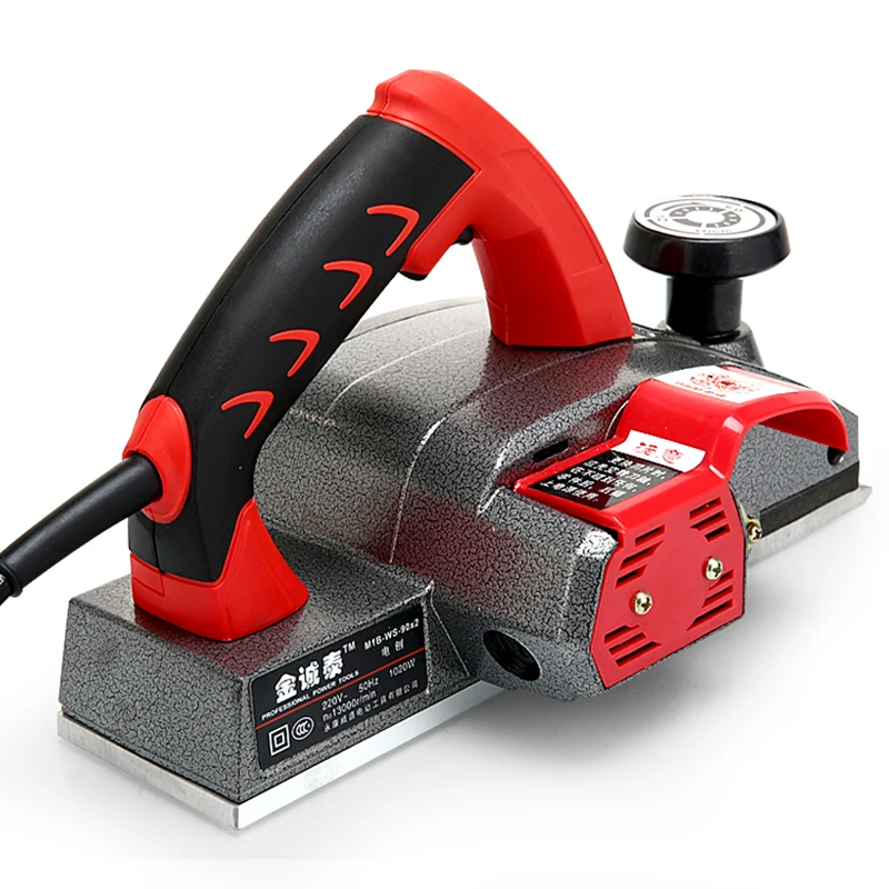 Электрический строгальный станок для столярных работ деревообрабатывающий