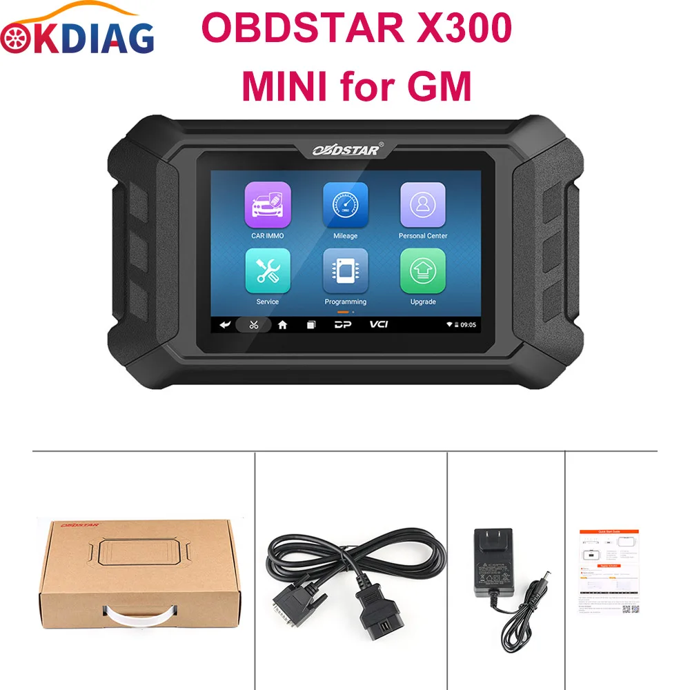 

OBDSTAR X300 MINI For GM Key Programmer Support Oil/ Service Reset Cluster Calibration