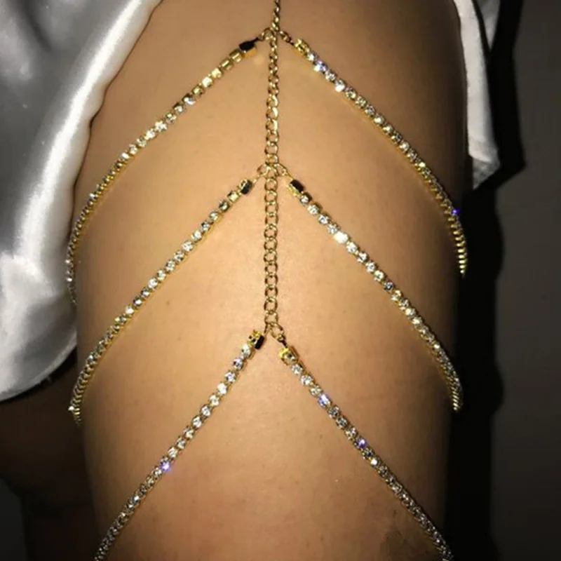 Модный сексуальный эластичный пояс Стразы 2021 ювелирные изделия для женщин