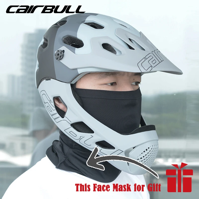 

Adult Full Face Bike Helmet OFF-ROAD MTB Mountain Road Bike Full Covered Helmet DH MTV Downhill Cycling Helmet Casco BMX 56-62cm
