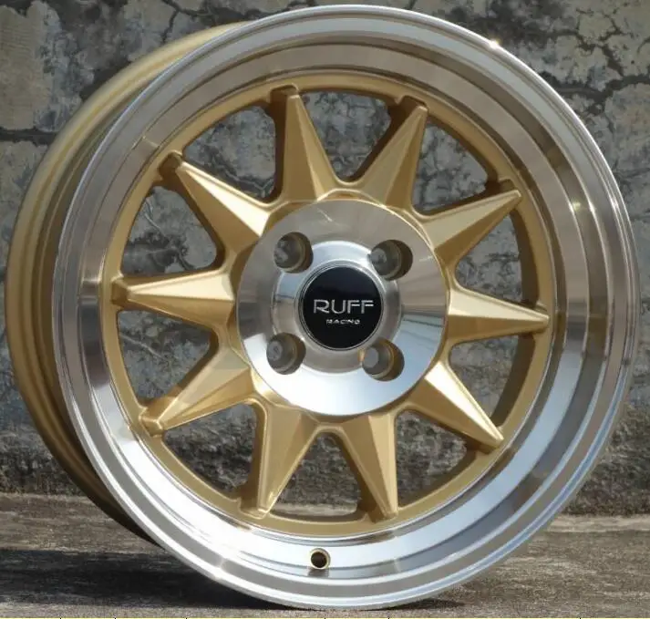 Новые Красивые глубокие губы 15 дюймов 15x7,0 4x100 ET 20 Автомобильные Колесные диски из алюминиевого сплава
