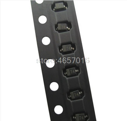 

100 шт. 1N5819 1N4007 1N4148 SMD диод 0805 SOD-123 SOD123 SOD-323 1206 1N4148WS 1N5819WS B5819WS SOD323