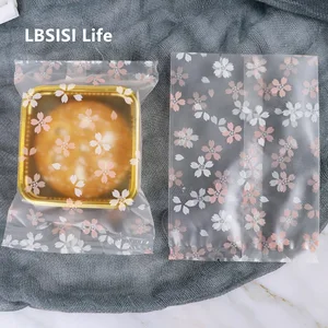 LBSISI Life 100 шт., ручная работа, коробка для конфет, печенья, шоколадных печенья, запечатанная сумка, вечерние украшения для детского шоу