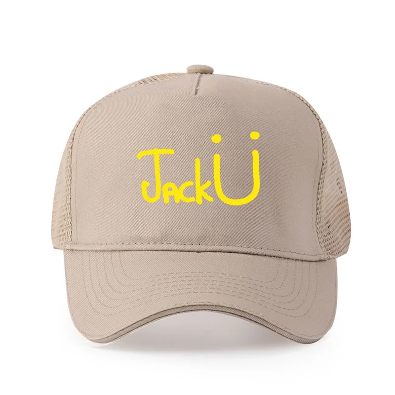 Высококачественная бейсбольная Кепка из чистого хлопка с принтом jack и u-образным