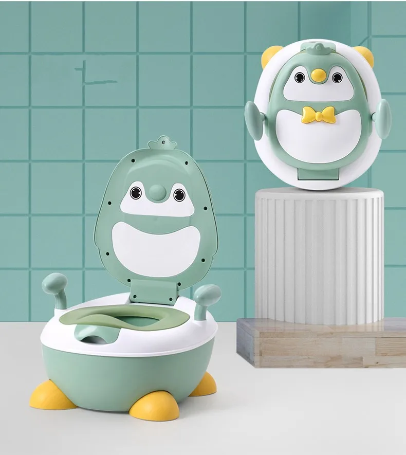 Большой мультяшный Детский горшок тренировочный туалет пластиковое детское