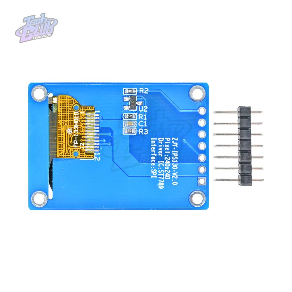 1.3 inch IPS HD TFT ST7789 Drive IC 240*240 7PIN 4-wire SPI serial port 3.3V 12PIN for raspberry pi r3 | Инструменты