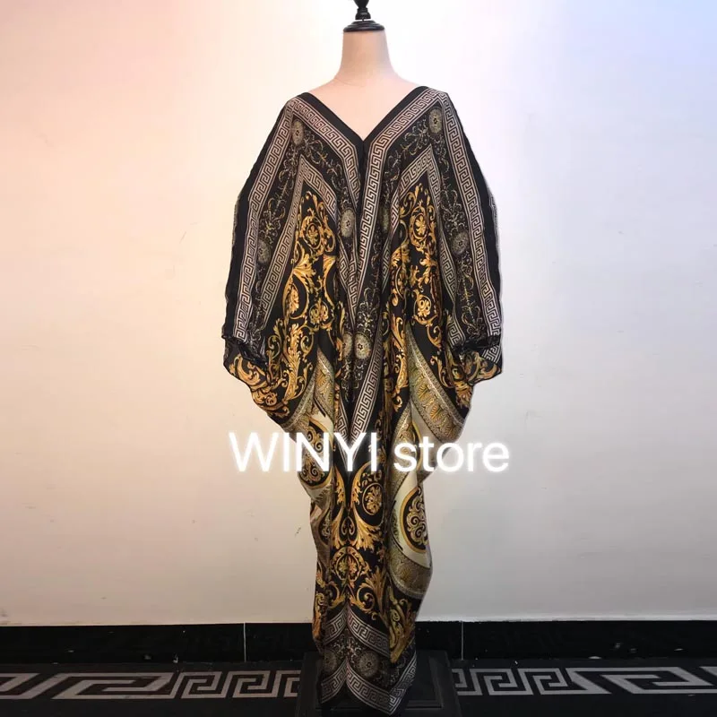 WINYI Vestido Цветочный принт в богемном стиле пикантные женские сандалии богемском