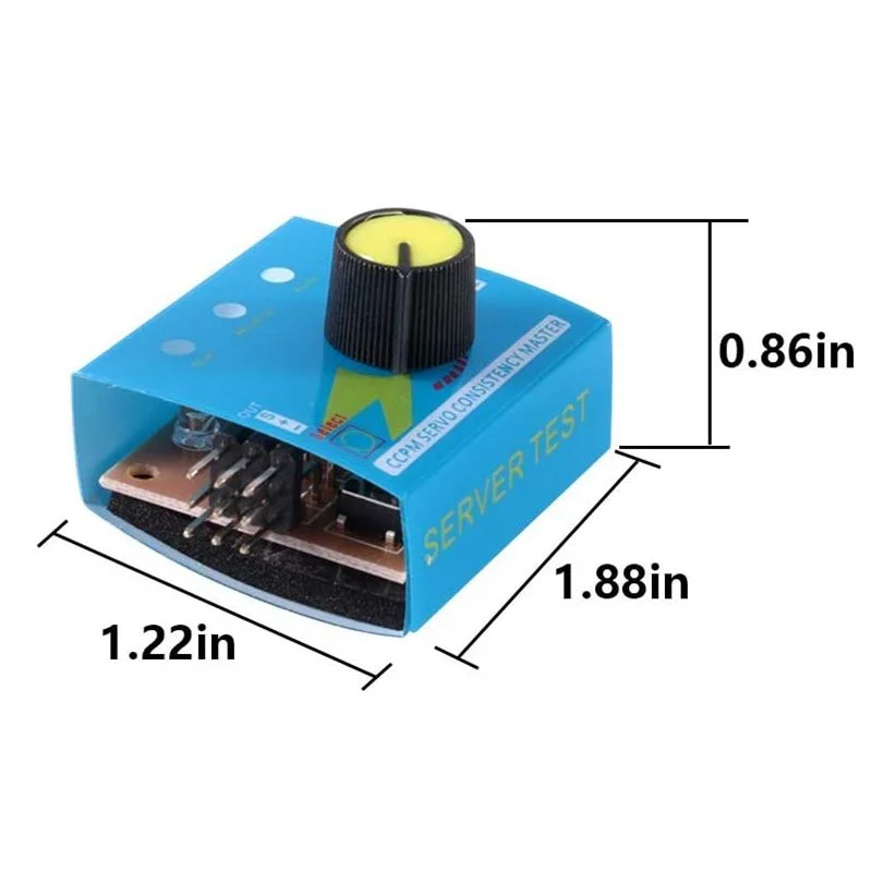 Мульти тестер сервоприводов 3CH ECS консистенция контроллер скорости канал питания