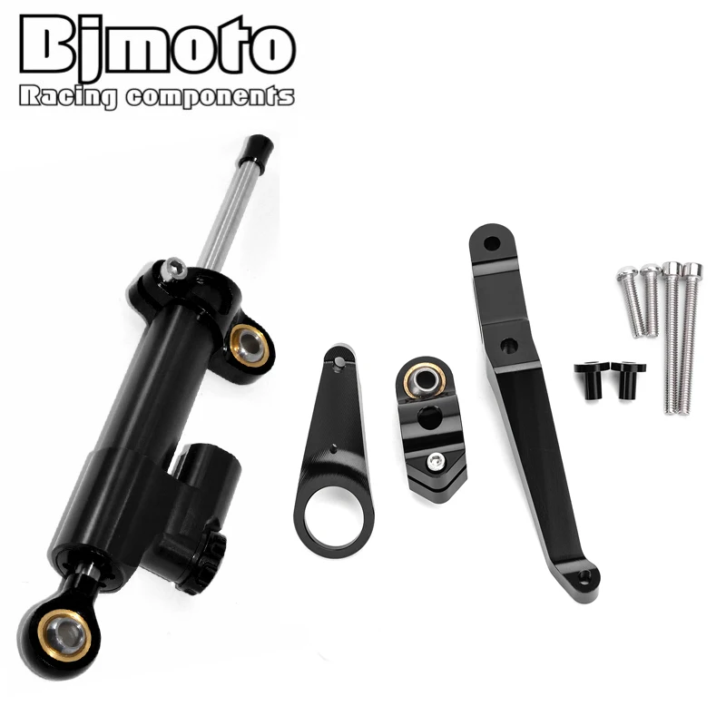 Мотоциклетный демпфер рулевого механизма BJMOTO монтажный кронштейн в комплекте