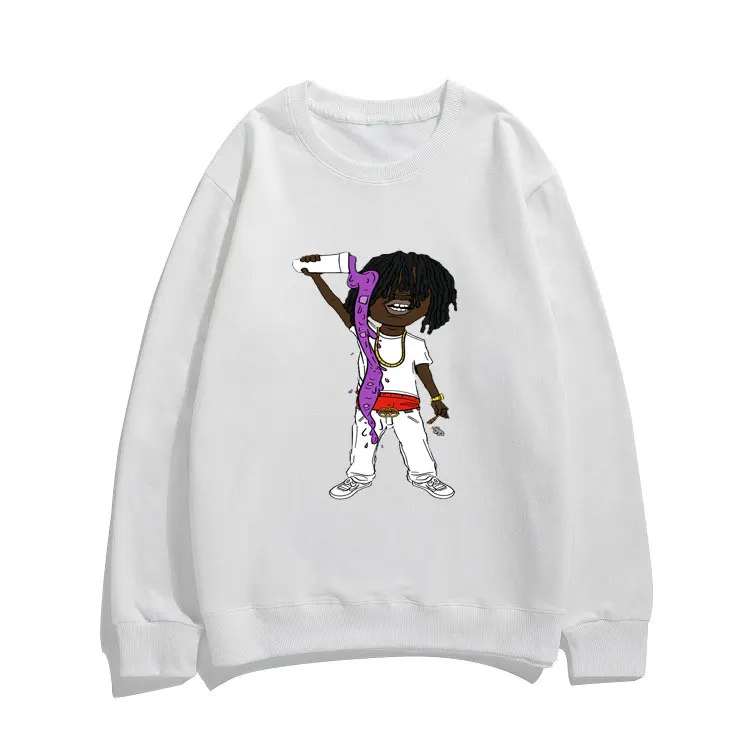 

Awesome Hip Hop Rapper Chief Keef Sweatshirt Anime Style Sweatshirts Men Women Casual Streetwear Male Fashion Loose Sportswear