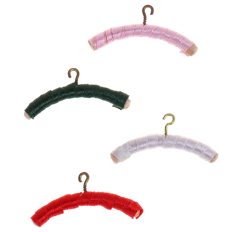 4 шт./компл. 1/12 весы кукольный домик миниатюрная мебель мини Вешалки для одежды