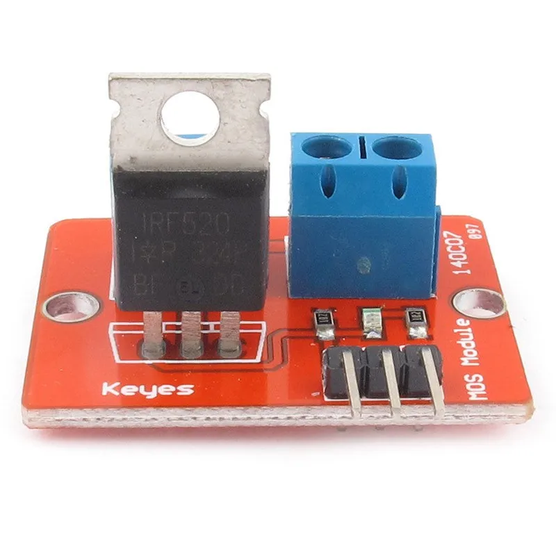 Горячая TTKK 5 шт. MOSFET Кнопка IRF520 модуль драйвера для Arduino ARM Raspberry pi | Электроника