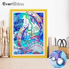 Алмазная вышивка в виде дельфин, картина Стразы