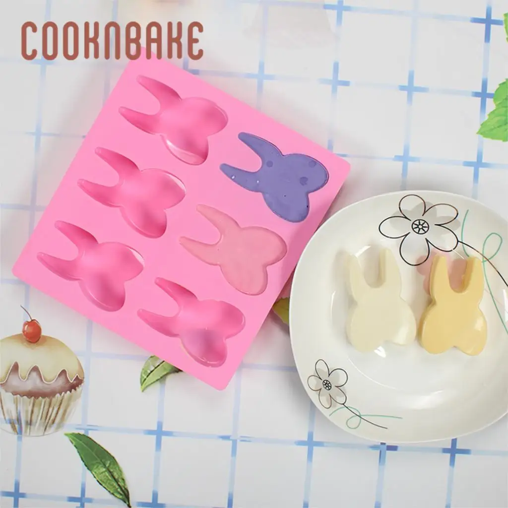COOKNBAKE зуб силиконовая форма для печенья Кондитерские выпечки 6 отверстий зубы торт декоративная форма 3D Мыло Конфеты Шоколад кубик льда лоток