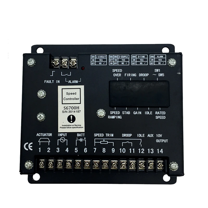 

Регулятор скорости S6700H