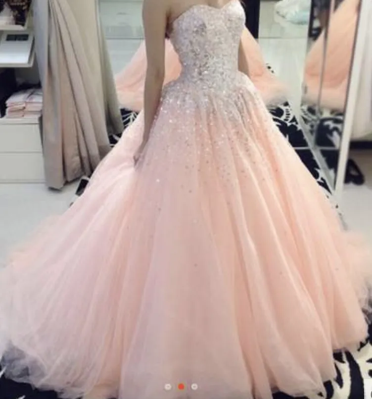 Без Бретелек Без спины вышитый бисером Кристалл Vestido De для дебютантки на выпускной платье для 15 лет Королевское голубое праздничное платье Бальные платья - Цвет: color 1