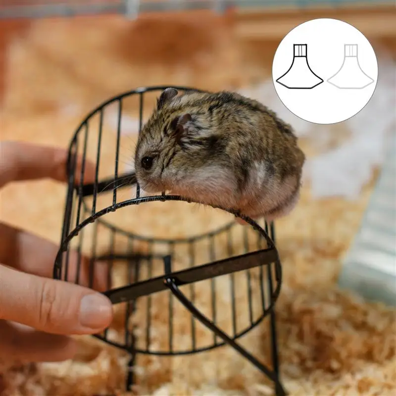 

2Pcs Hamster Running Toy Brackets Pet Supplies Hamster Wheel Racks Hamster Wheel Holders for Cage