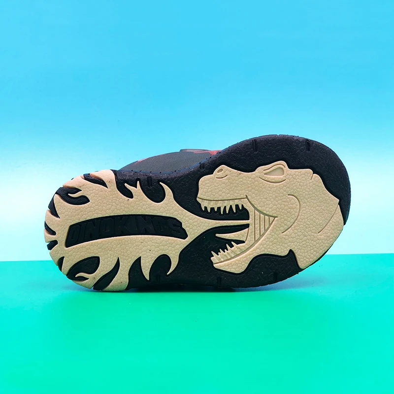 DINOSKULLS/осенние детские кроссовки для мальчиков теннисные светящиеся маленьких