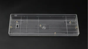 Прозрачный чехол для покера, компактный пластиковый корпус GH60, механическая клавиатура 60% gh 60 штук 2 Faceu 60, базовая рамка