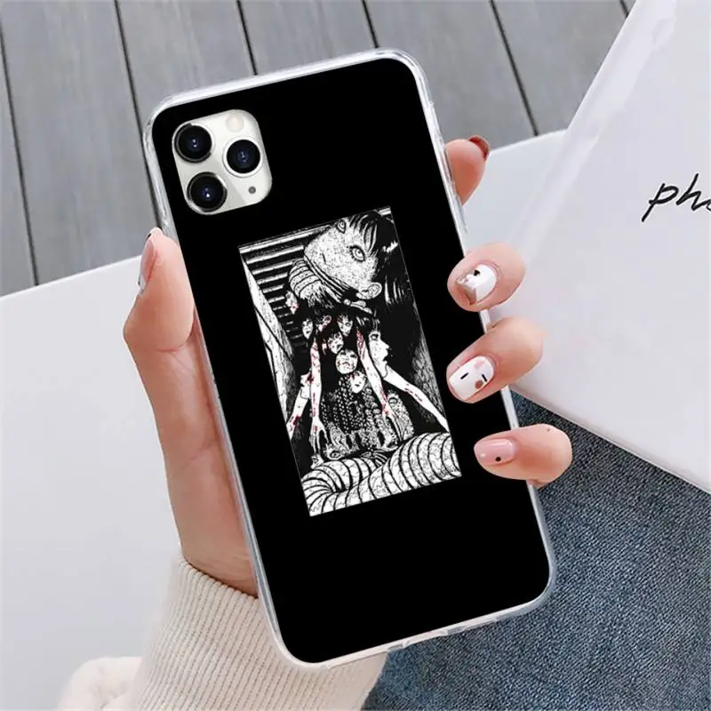 

Japanese horror comic Phone Case For iphone 12 5 5s 5c se 6 6s 7 8 plus x xs xr 11 pro max mini
